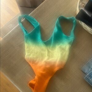 Vibrant Multicolor Women’s One Piece by Bondeye Swim